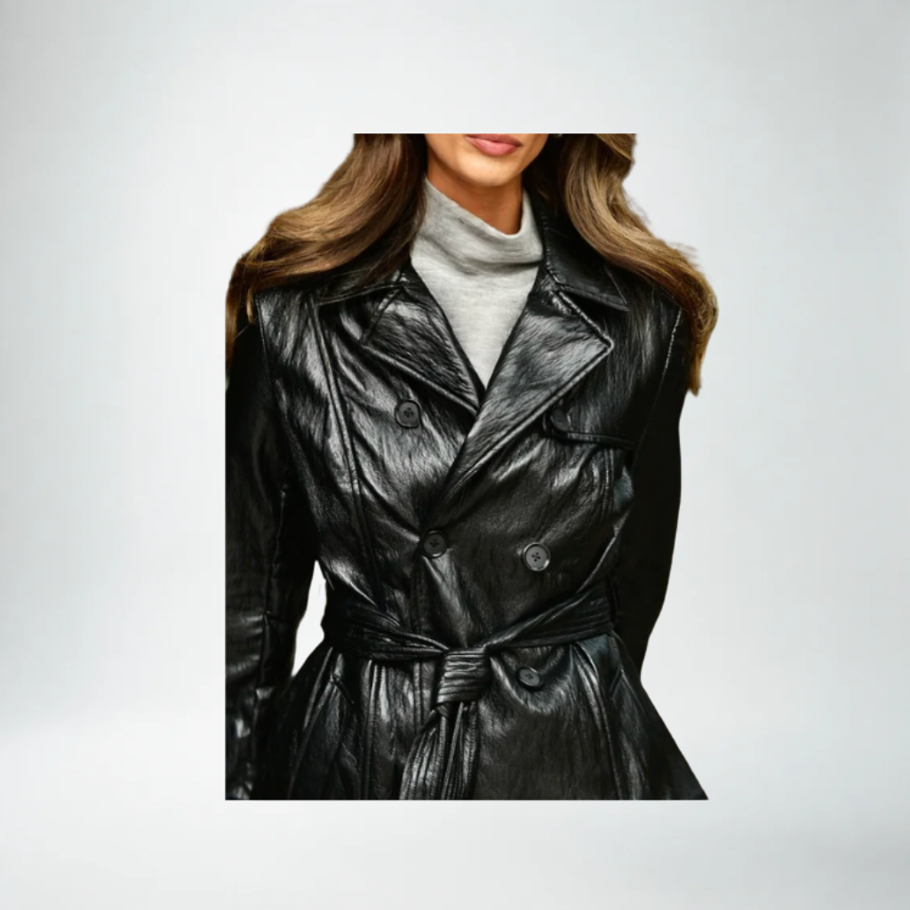 Drew Kassidy Jacket | Black Faux Leather