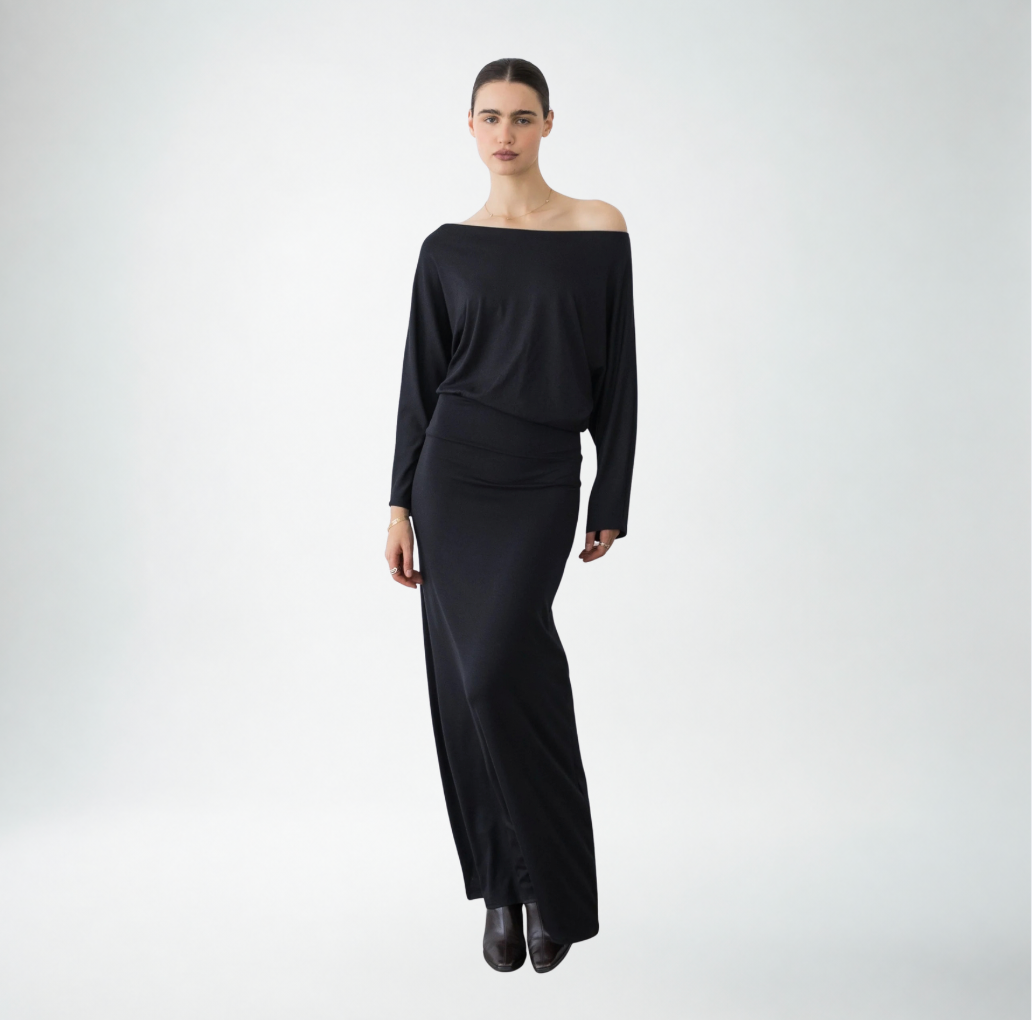Ripley Rader Jersey Cool Girl Dress | Black