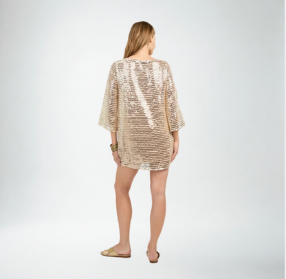 Trina Turk Guava Dress | Gold