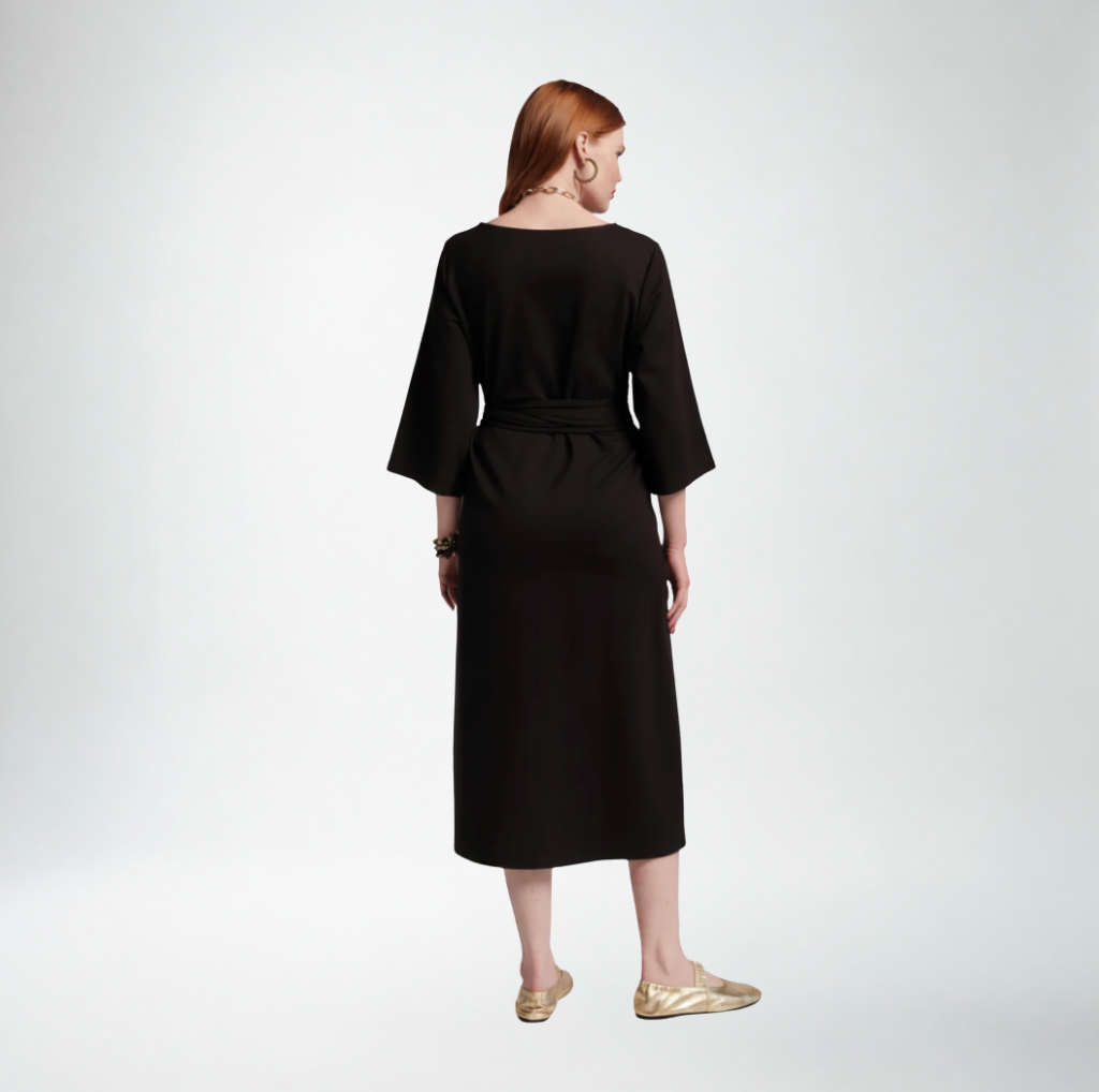 Frances Valentine Whitney Wrap Dress | Black