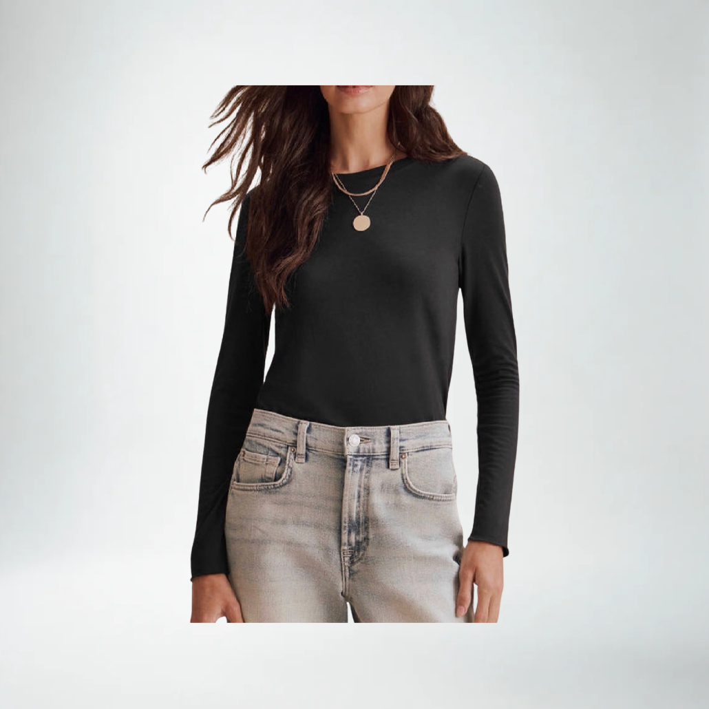 Splendid Bamboo Tee | Black