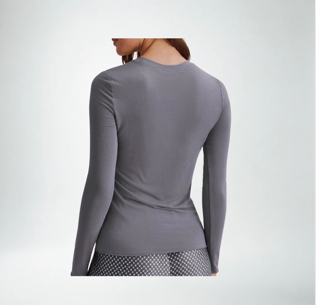 Splendid Bamboo Long Sleeve Top | Ash Navy