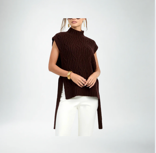 Trina Turk Romea Sweater | Cioccolato Cio
