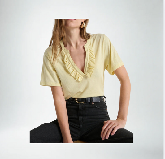 Nation Blondie Top | Custard