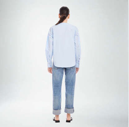 Fifteen Twenty Elyse Boatneck Top | Sky Blue