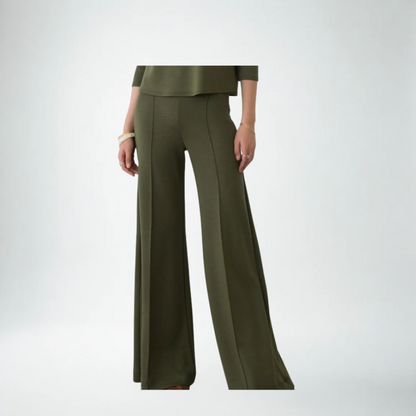 Ripley Rader Scuba Wide Leg Pant | Olive