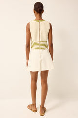 Marie Oliver, Crawford Skirt | Whitewash