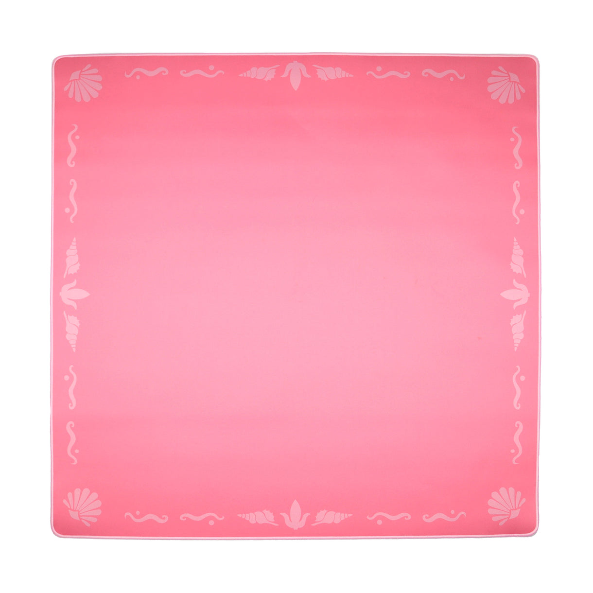Pink Island Border Mahjong Mat