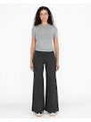 Ripley Rader Ponte Knit Standard Wide Leg Pant | Charcoal