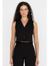 Ripley Rader Ponte Knit Vest | Black