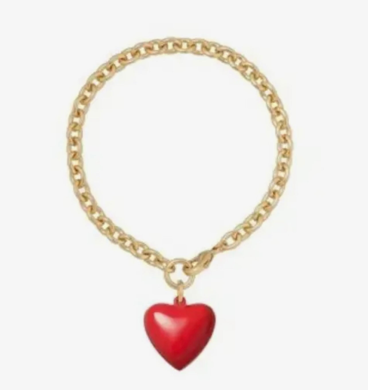 Love You Always Bracelet with Red Heart