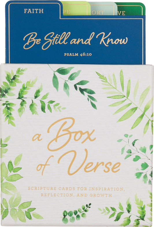 A Box of Verse Prayer Cards Ferns