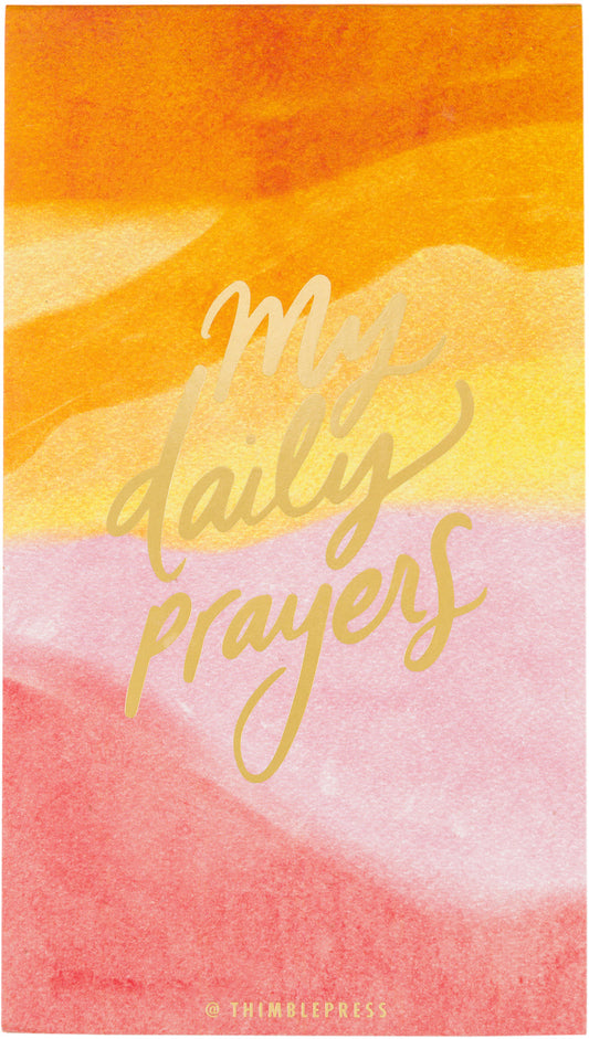Thimble Press- My Daily Prayers Pad Sunrise