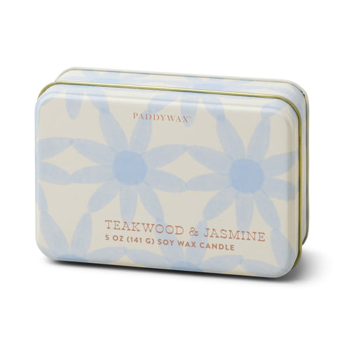Everyday Tin 5 oz- Teakwood and Jasmine