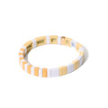 Vanilla Caramel Tile Bracelet 2