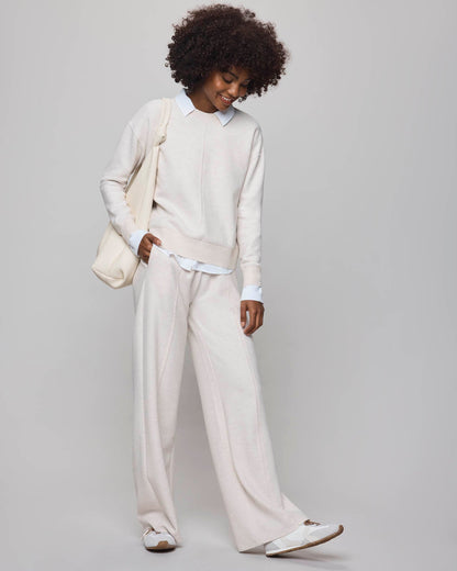 Splendid Winslow Crewneck Pullover in Pale Oak