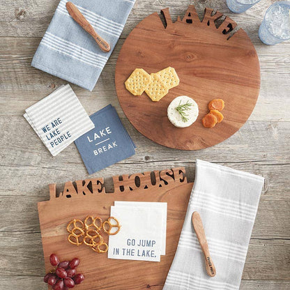 Lake Break Paper Cocktail Napkin