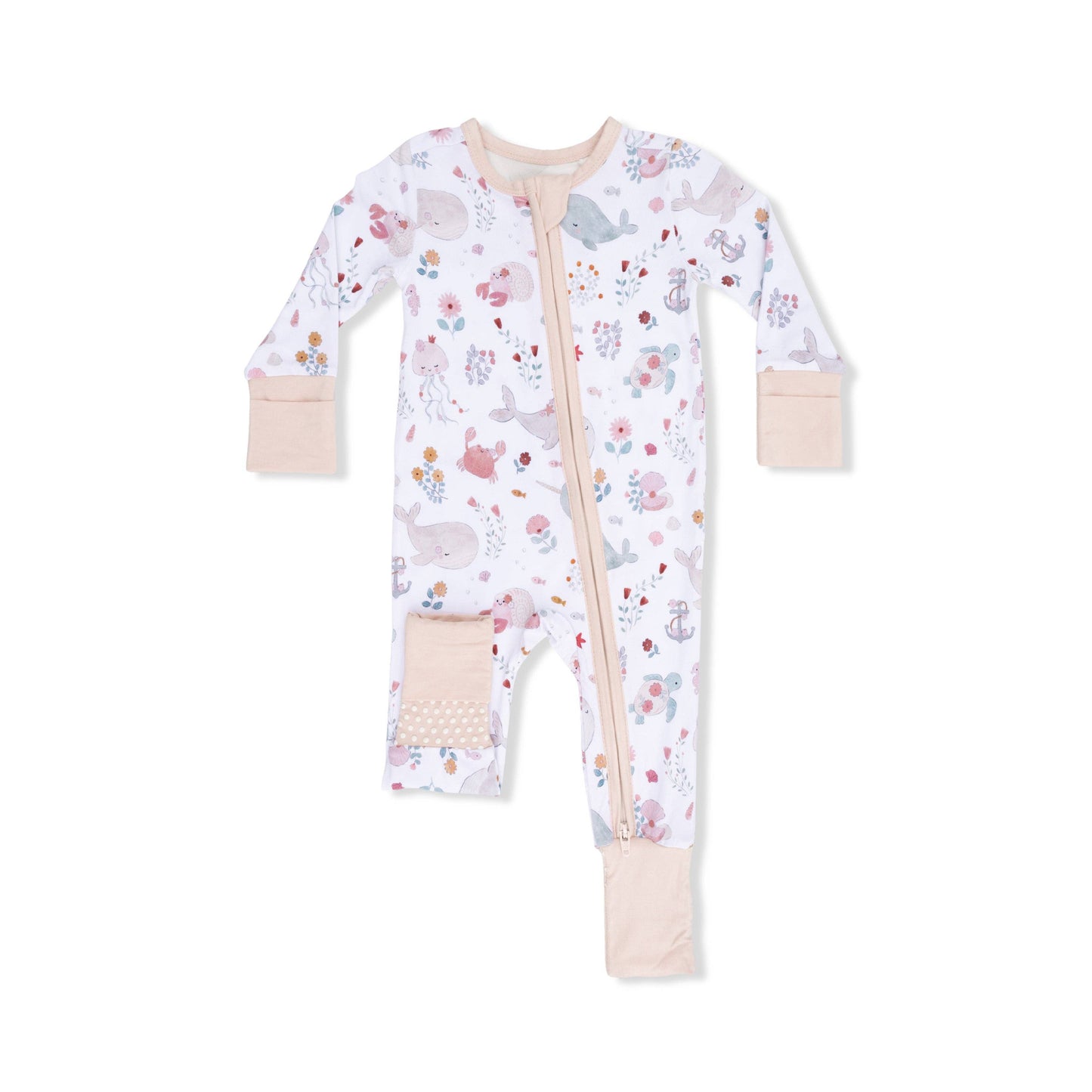 Angel Dear Garden Sea Creatures | Convertible Romper