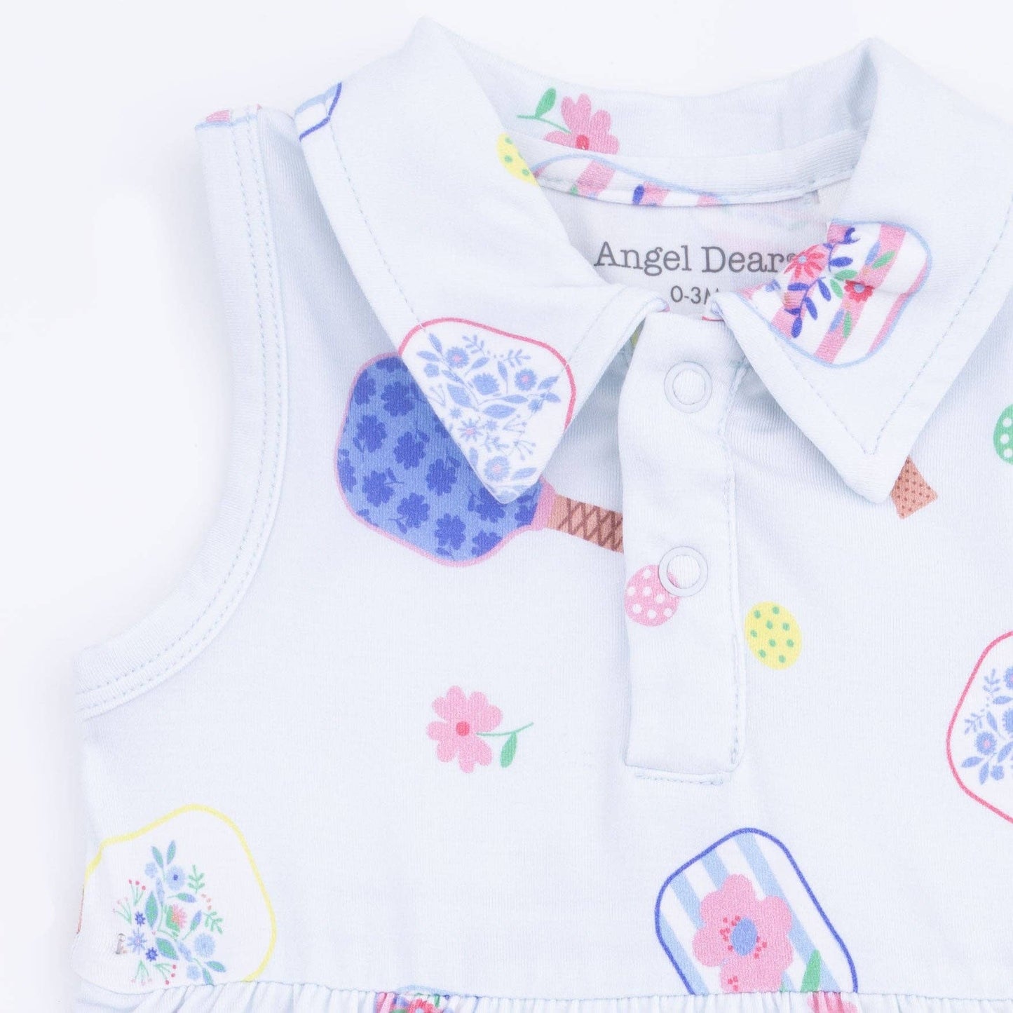 Angel Dear Floral Pickleball | Polo Tennis Dress