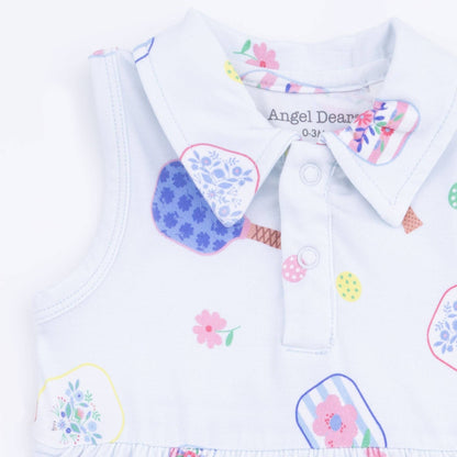Angel Dear Floral Pickleball | Polo Tennis Dress