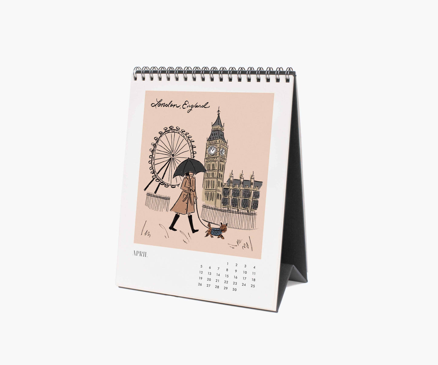 Rifle 2026 Travel Sketchbook Desk Calendar