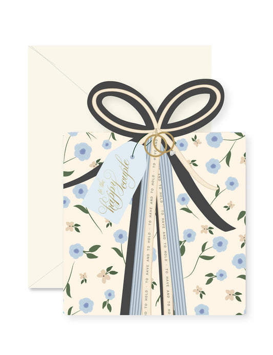 Ginger P. Designs Gift Blue Greeting Card | Wedding