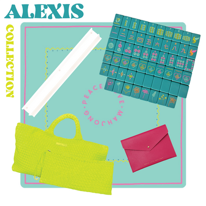 Peace Love Mahjong OG Mahj Tiles Totally Teal