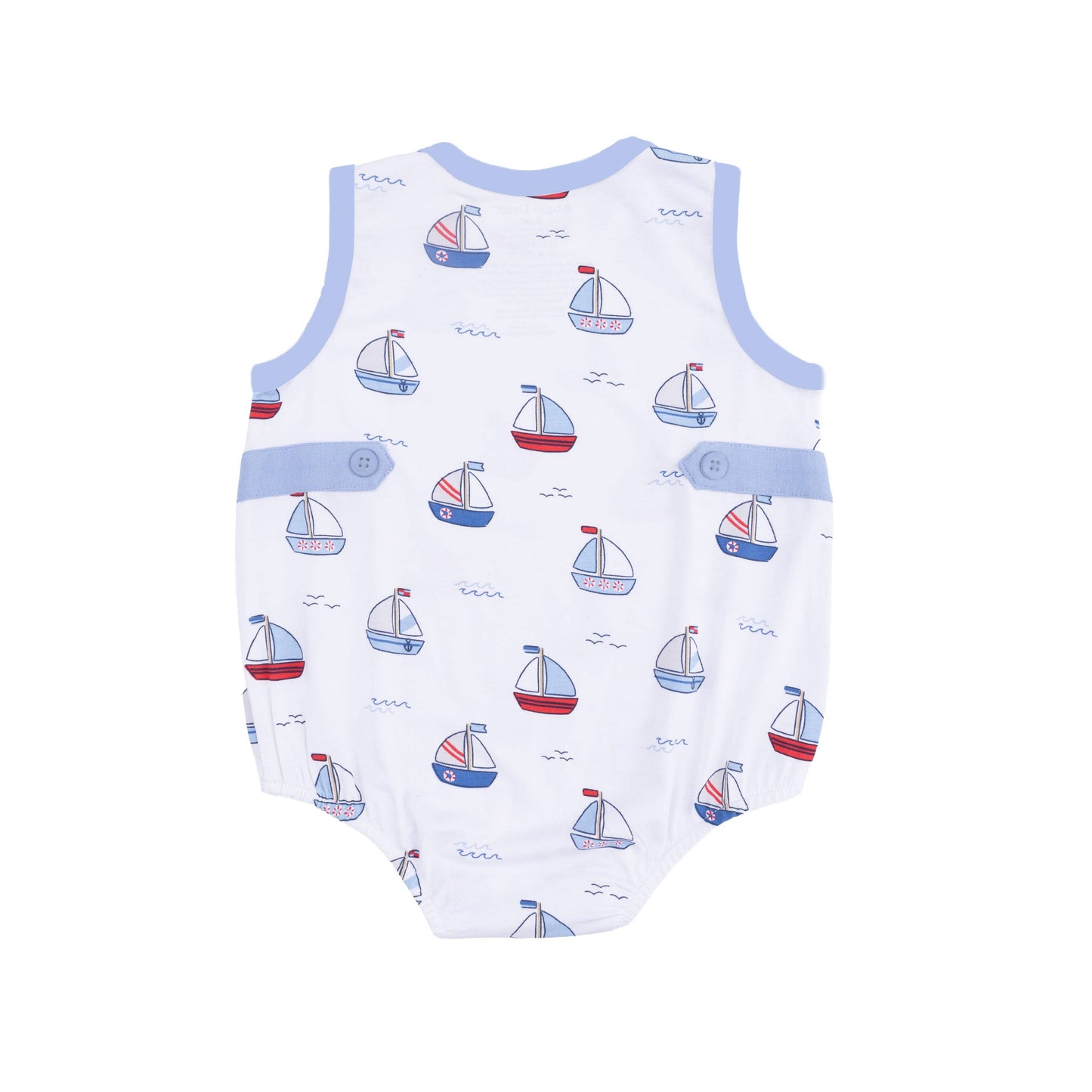 Angel Dear Bubbly Sailboats | Blue Bubble