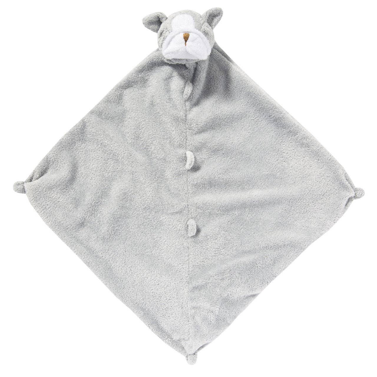 Angel Dear Bulldog Lovie Blankie | Grey
