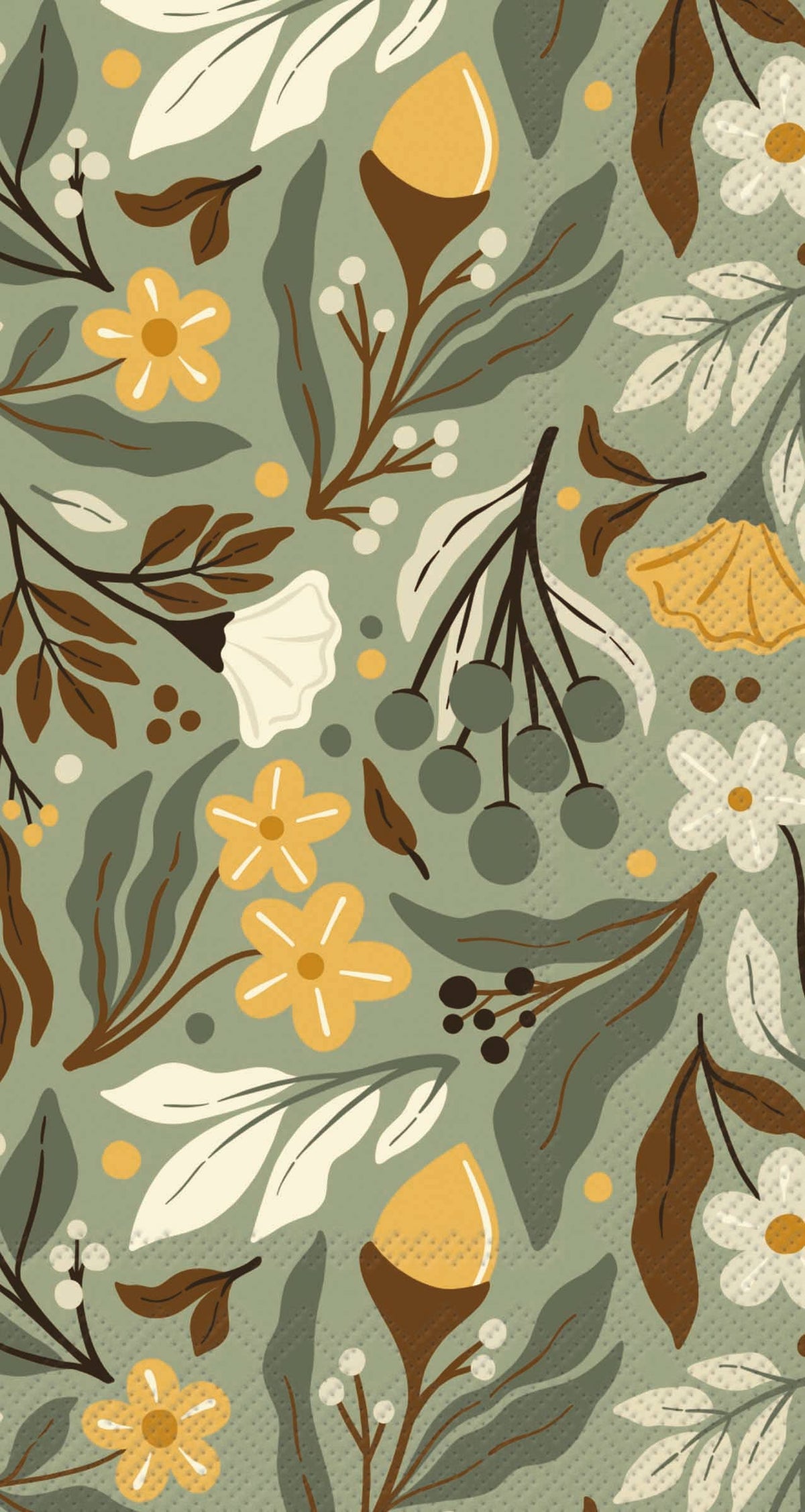 Paper Guest Towel | Autumn Acorn
