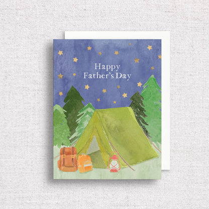Camping Father's Day Greeting Card | Outdoors Father's Day