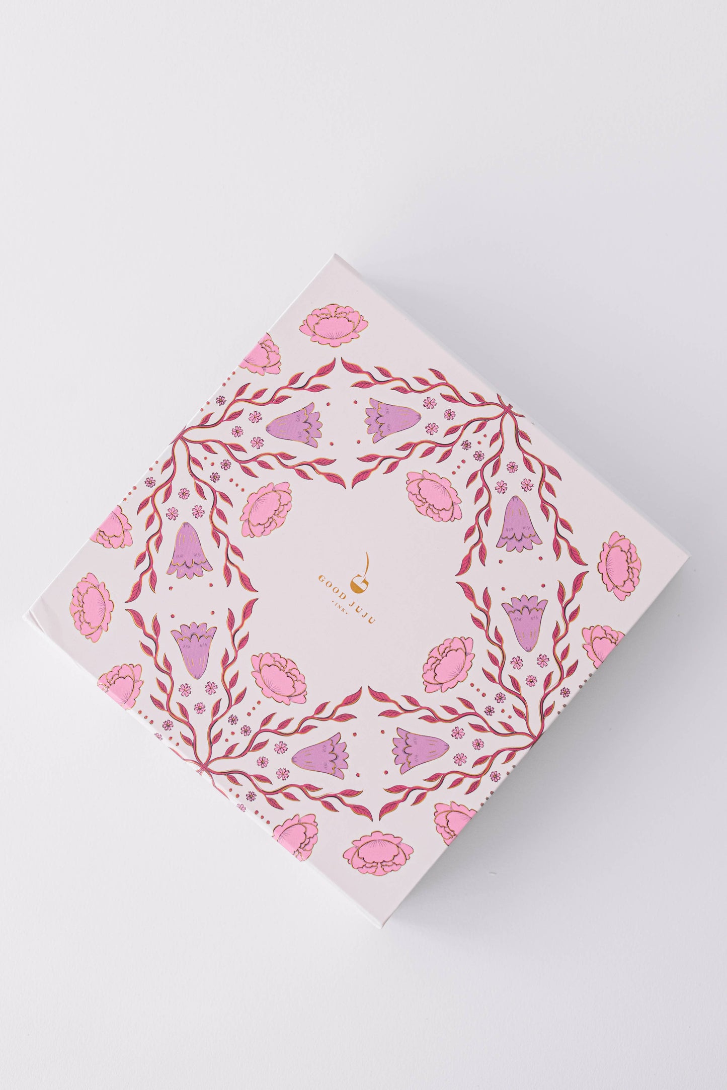 Pink & Purple Folk Pattern Luxury Stationery Set