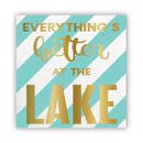 Everything is Better at the Lake Napkins