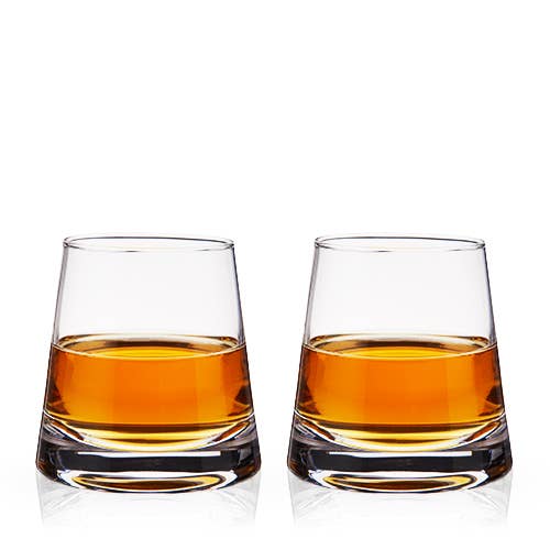 Raye™ Burke Crystal Whiskey Glasses Set of 2