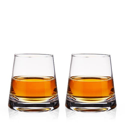 Raye™ Burke Crystal Whiskey Glasses Set of 2