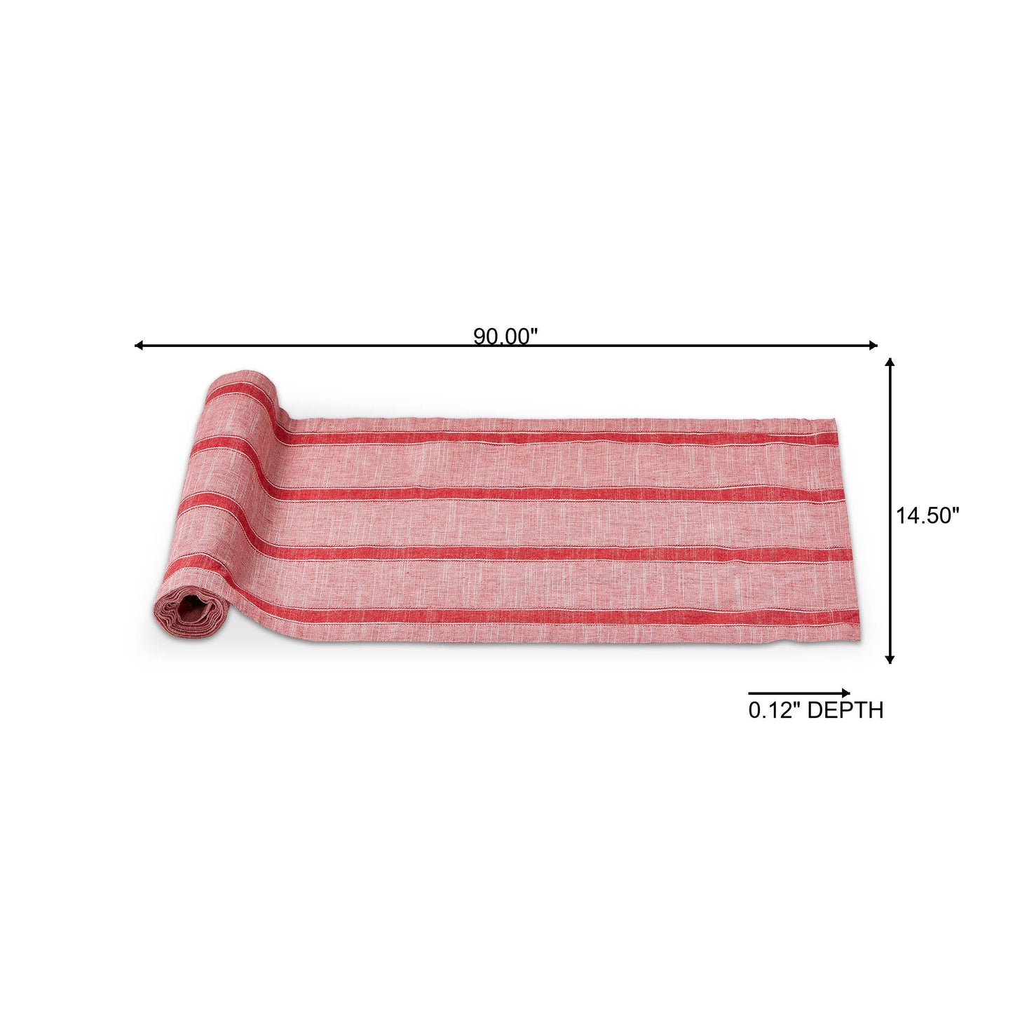 Red & White Stripe Runner