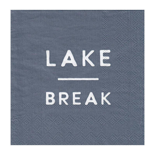 Paper Cocktail Napkin | Lake Break