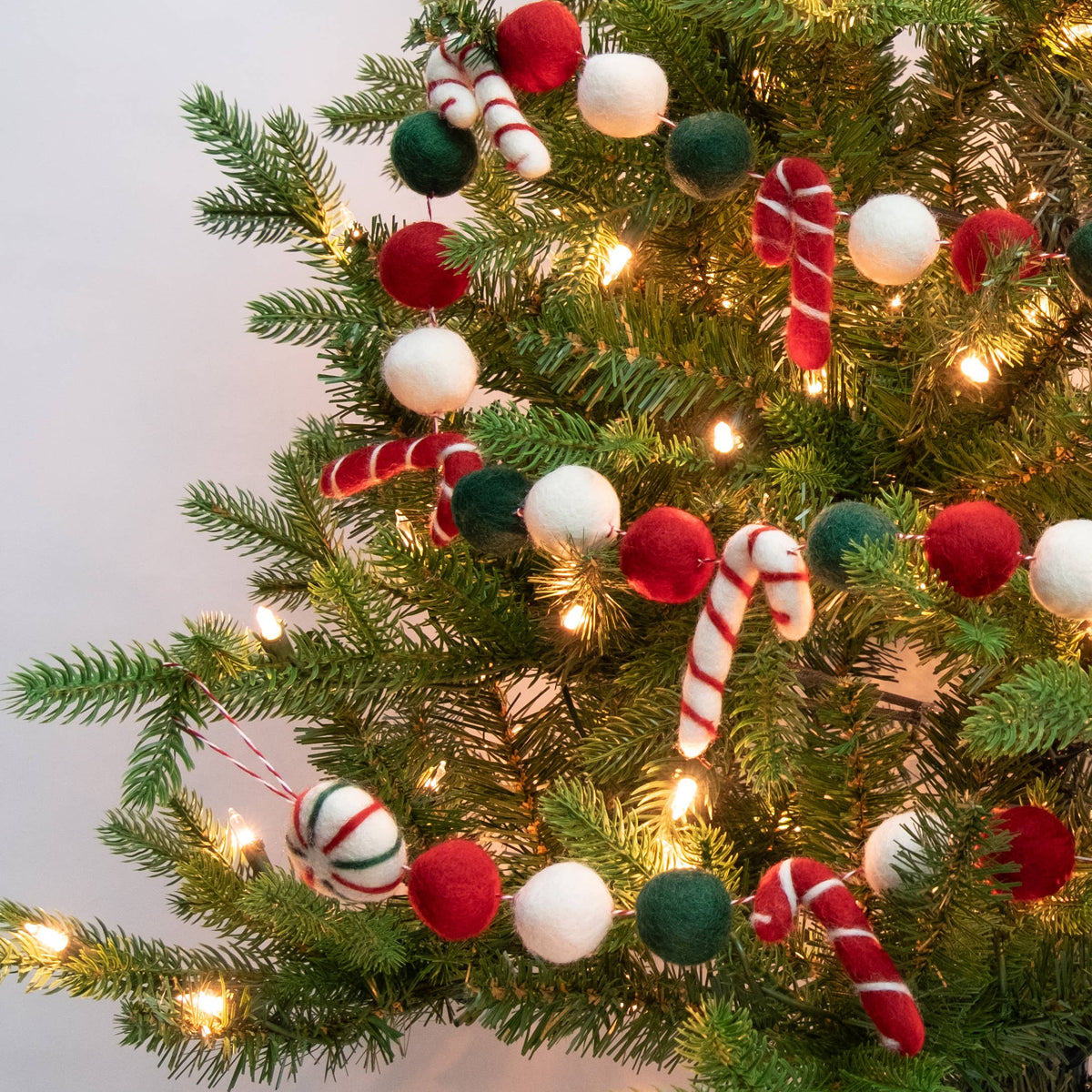 Christmas Garland | Candy Cane