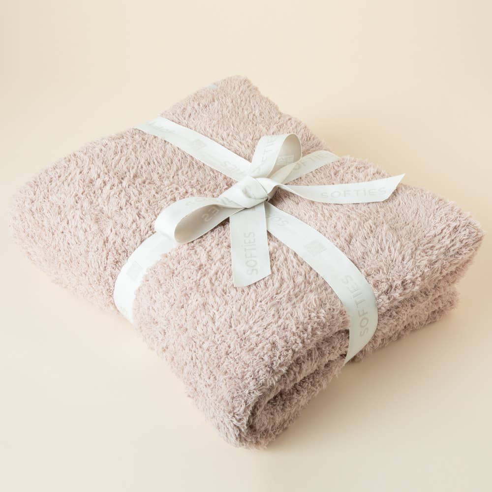 Ultra-Lite Marshmallow 54" x 72" Blanket- Almond