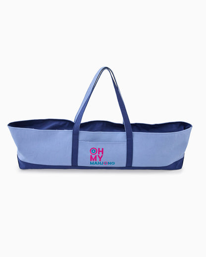 Oh My Mahjong Mat Storage Bag in Mint, Pink and Blue