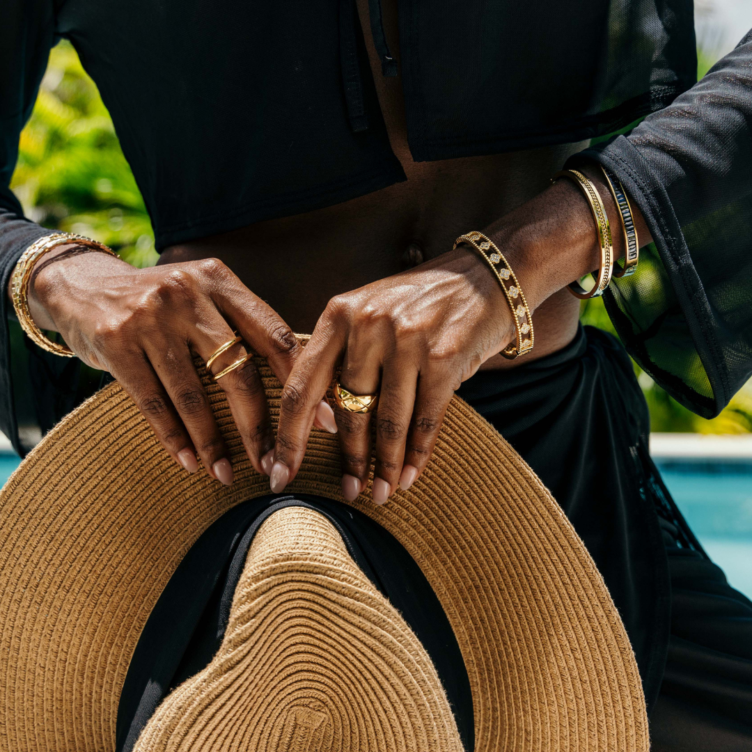 Gold Erica Ring- Size 6