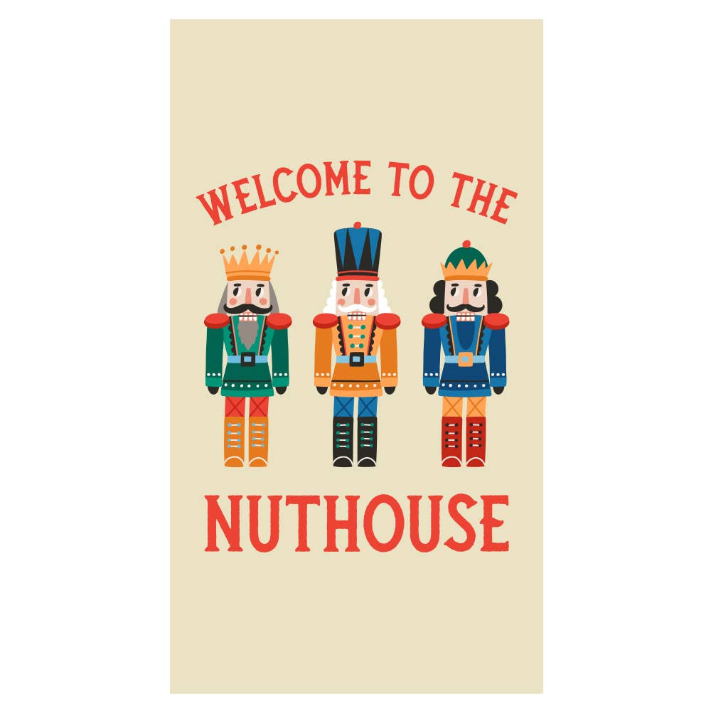 Welcome To The Nuthouse Paper Guest Towels