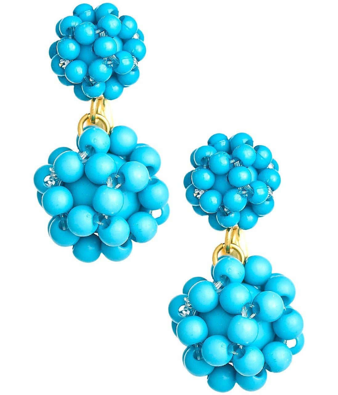 Lisi Lerch Kate Turquoise Cluster Earring