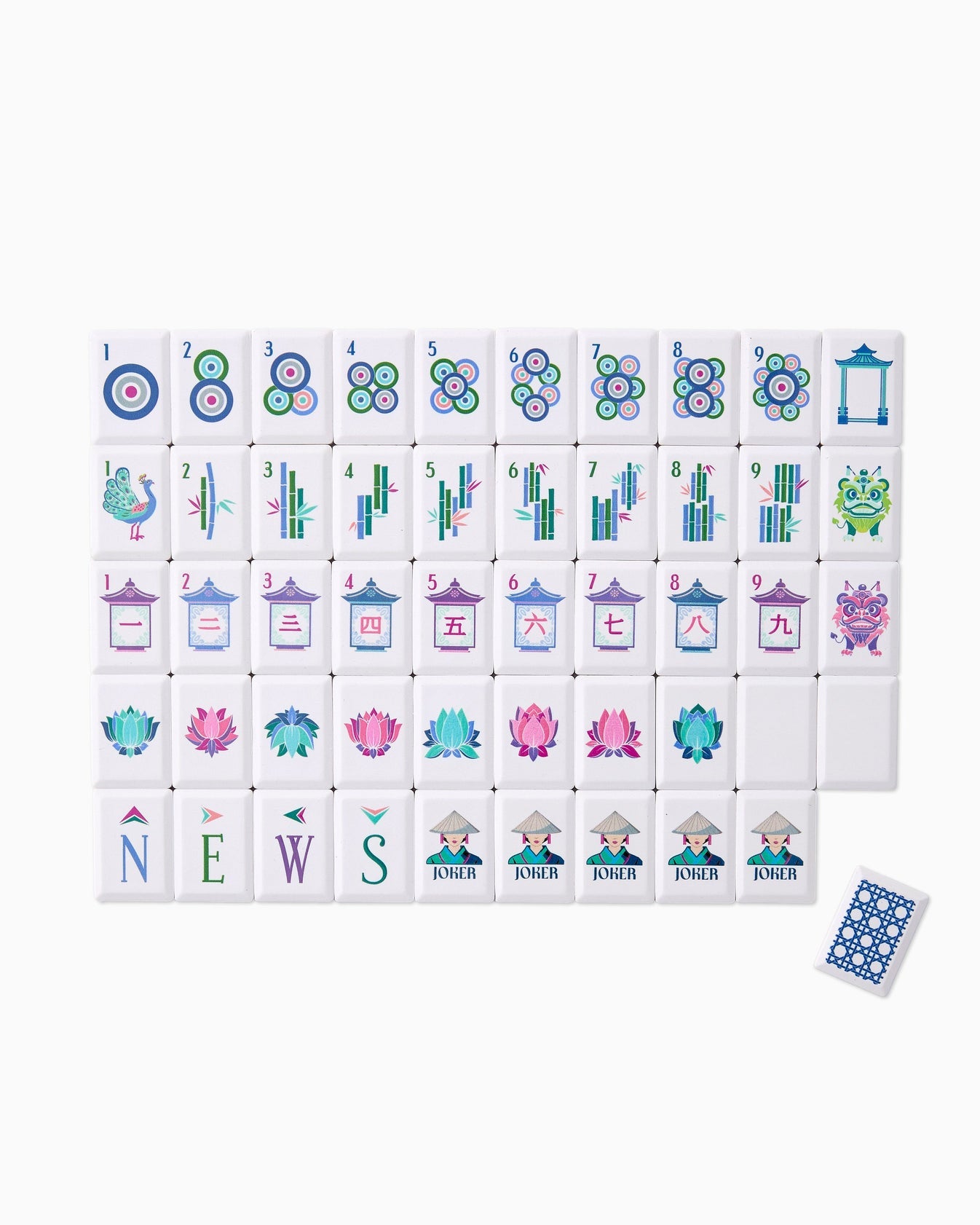 Cadet Debutante Mahjong Travel Tile Set