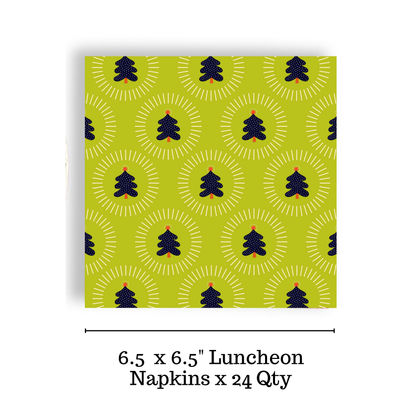 Paper Holiday Luncheon Napkin | Winter Wonderland