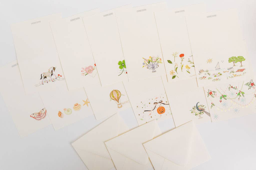 Karen Adams Designs Calendar 2026 Note Card Box