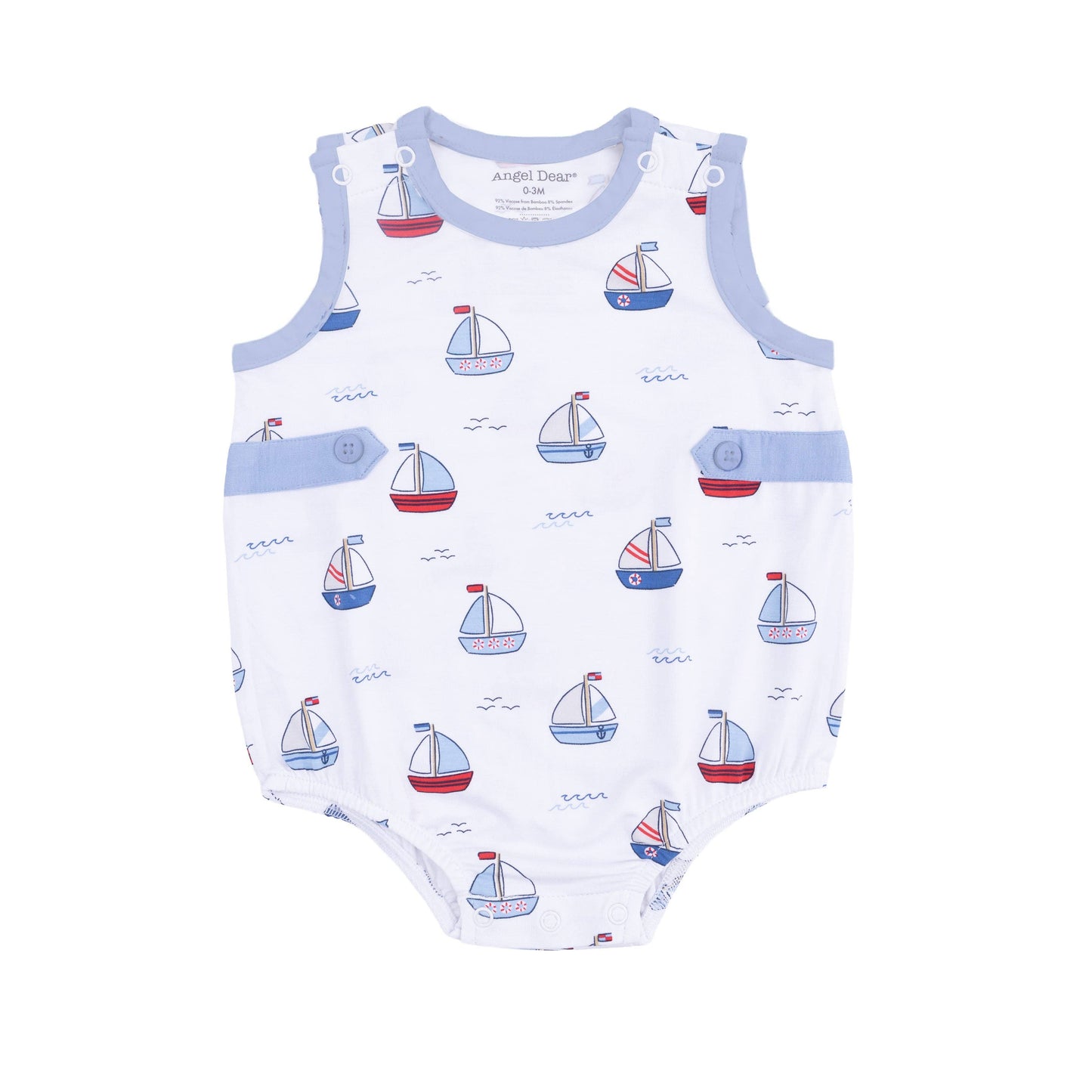 Angel Dear Bubbly Sailboats | Blue Bubble