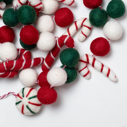 Christmas Garland | Candy Cane