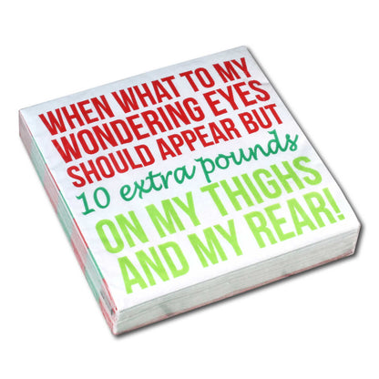 10 Extra Lbs Paper Cocktail Napkin