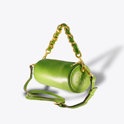 Hampton Road Designs - Barrel Bag (Green)